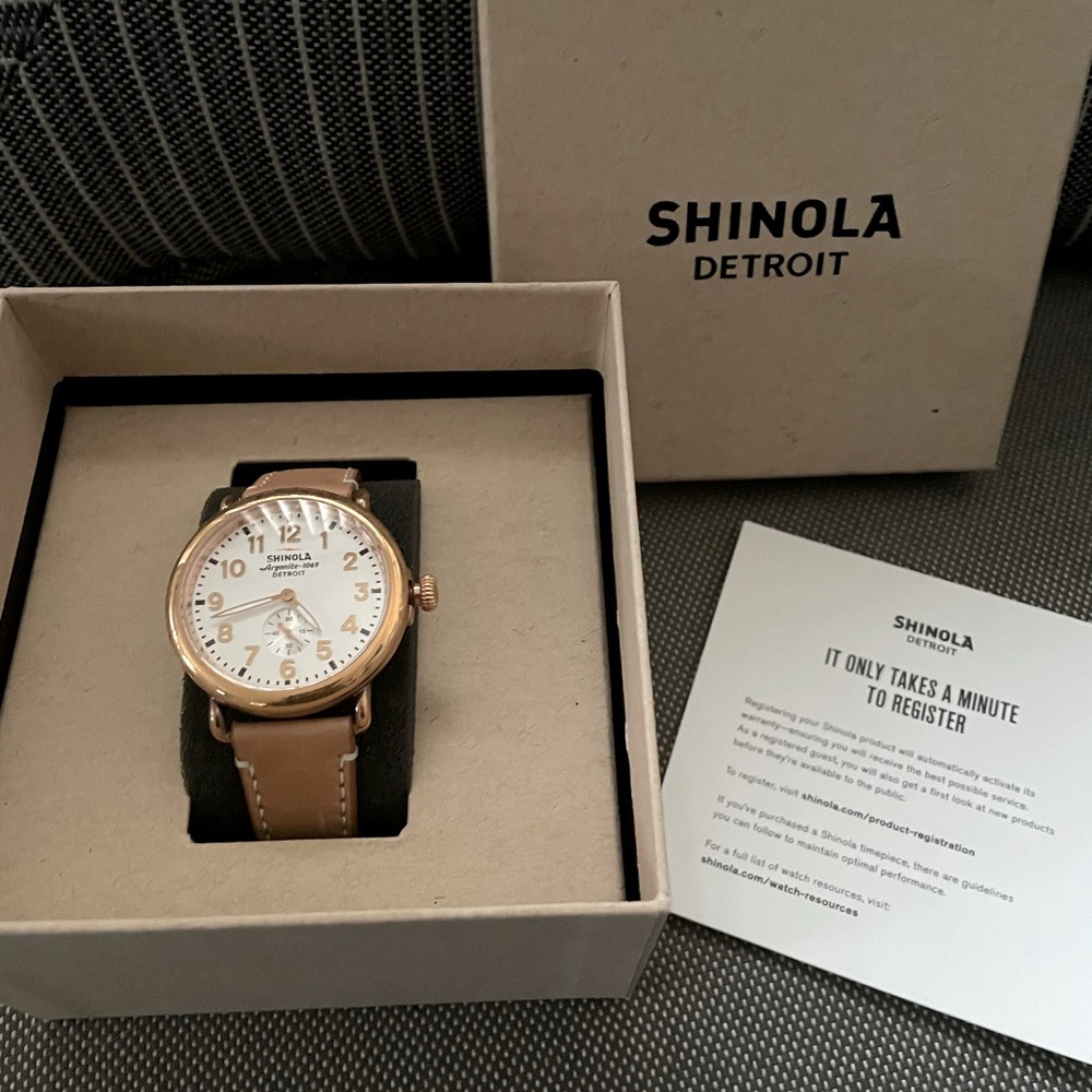 Shinola Runwell 41mm - Wristwatch
